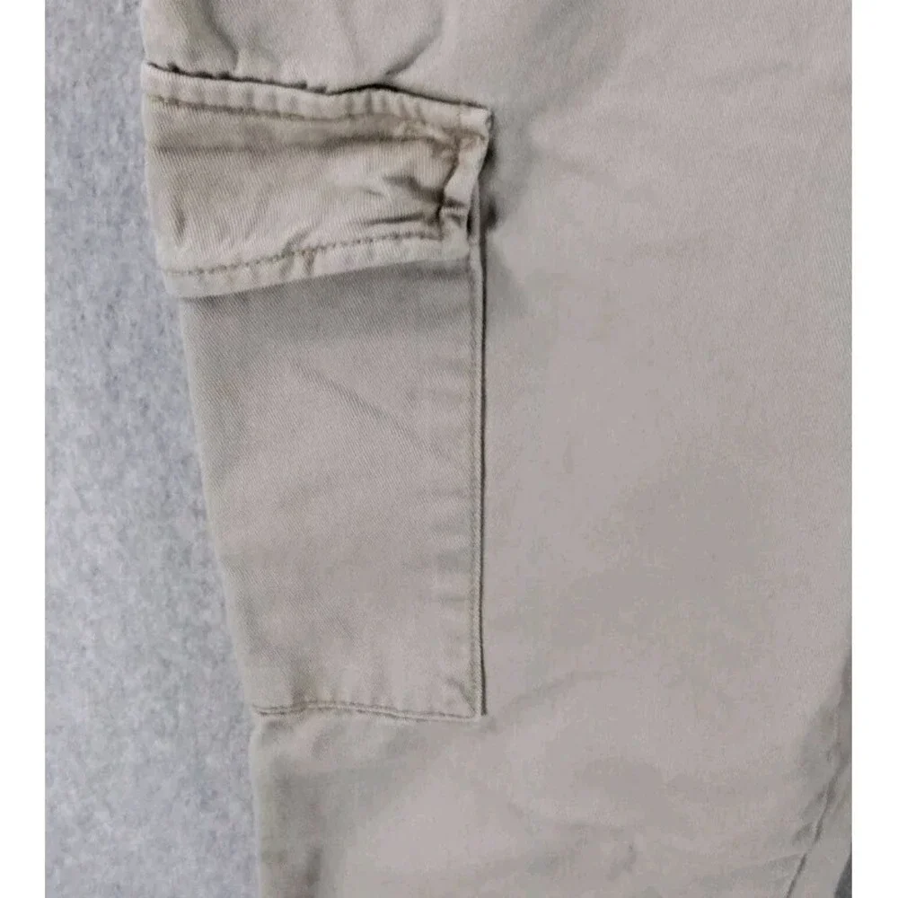 Women's Forever 21 Size XS‎ Frayed Hem Like Cargo Beige Pants📸SEE PIC📏📸